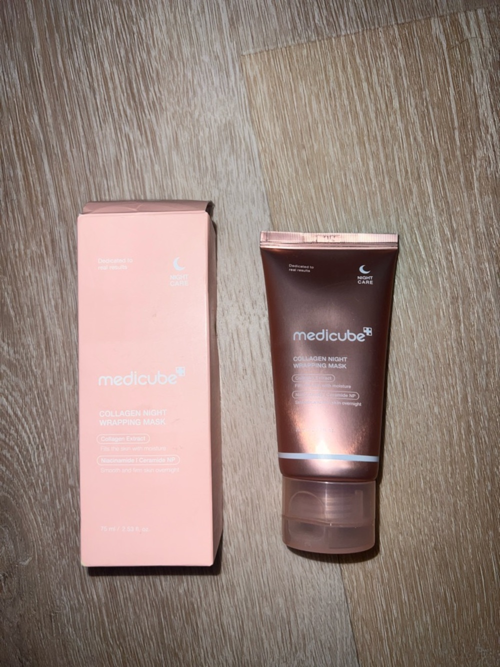 Medicube Collagen Night Wrapping Mask – Rose Pink